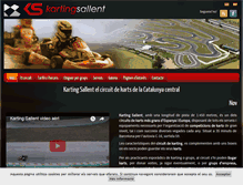 Tablet Screenshot of kartingsallent.com